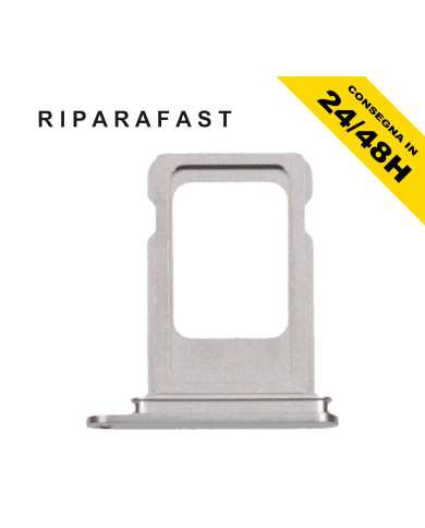 Carrello Porta SIM iPhone 15 Pro Originale Bianco | Riparafast SRLS