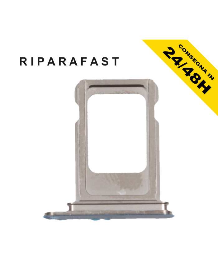 Carrello Porta SIM iPhone 15 Pro Grigio Originale | Riparafast SRLS