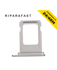 Carrello Porta SIM iPhone 15 Pro Max Bianco | Riparafast SRLS