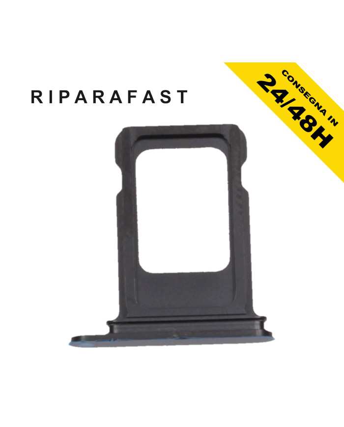 Carrello Porta SIM iPhone 15 Pro Max Nero | Riparafast SRLS