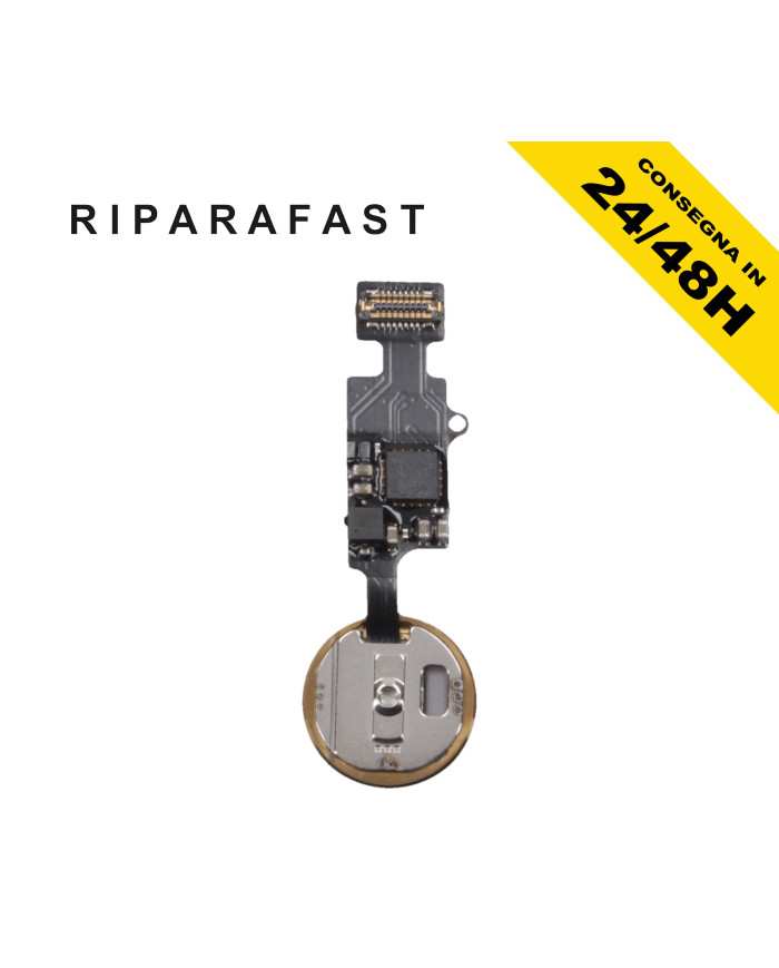 Tasto Home iPhone 7/8 Plus Oro Flat Flex Pulsante | Riparafast SRLS