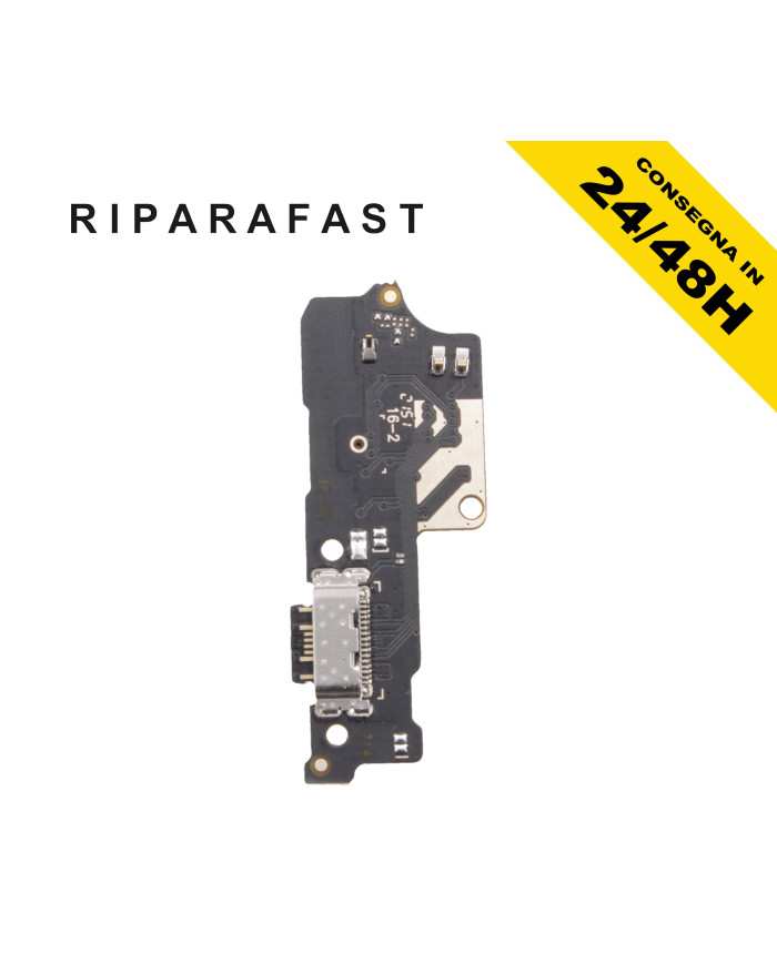 CONNETTORE DI RICARICA PER XIAOMI REDMI 10C 220333Q + MICROFONO DOCK DI CARICA TYPE C