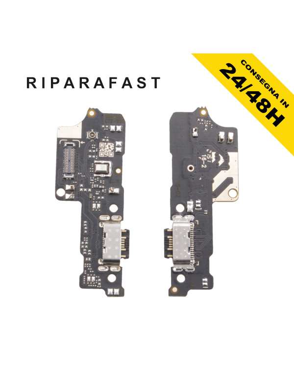 CONNETTORE DI RICARICA PER XIAOMI REDMI 10C 220333Q + MICROFONO DOCK DI CARICA TYPE C