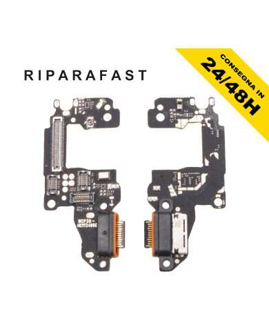 CONNETTORE DI RICARICA PER HUAWEI P30 MICROFONO DOCK CARICA FLAT FLEX