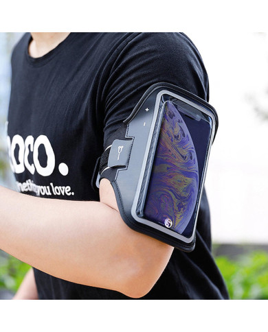 CUSTODIA SMARTPHONE PER CORSA HOCO BAG01 SPORTIVA CICLISMO BRACCIALE JOGGING