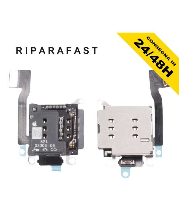 Lettore SIM per iPhone 13: Alloggiamento Chip | Riparafast SRLS