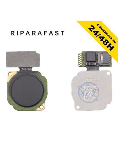 Tasto Home Sensore Impronta Huawei Mate 20 Lite - Nero | Riparafast SRLS