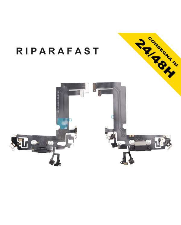 Flat Connettore Ricarica iPhone 12 Mini Nero | Riparafast SRLS