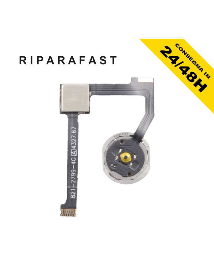 Flat Flex Tasto Home iPad Mini 4 Nero | Riparafast SRLS