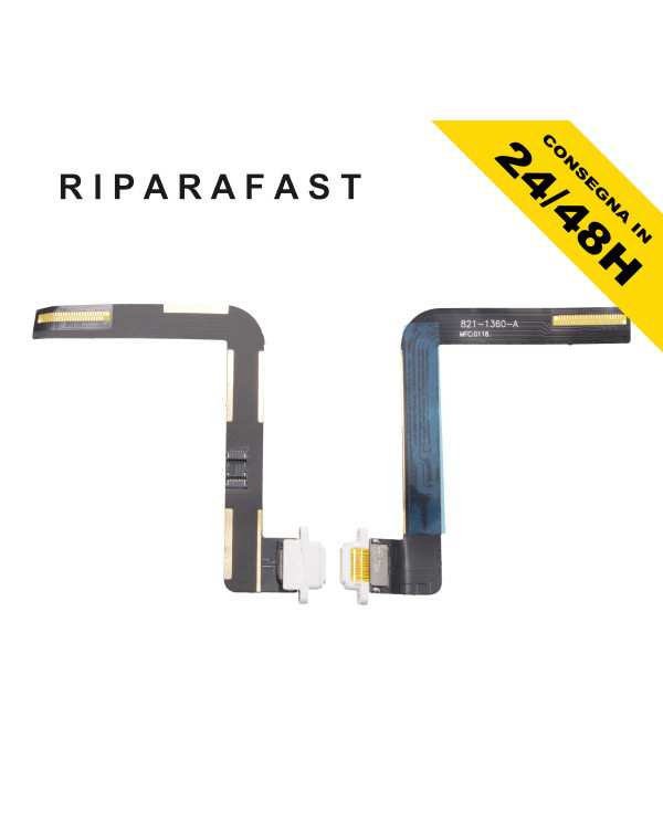 Connettore Ricarica iPad 5 Air Lightning Bianco | Riparafast SRLS