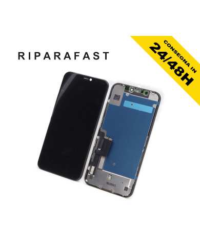 DISPLAY LCD INCELL PER APPLE IPHONE 11 JK SCHERMO PARI ORIGINALE TRUE TONE