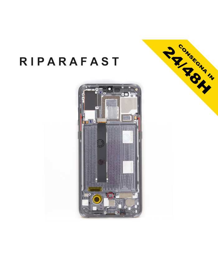 DISPLAY CON FRAME PER XIAOMI MI 9 M1902F1A M1902F1G M1902F1T LCD OLED TOUCH NERO