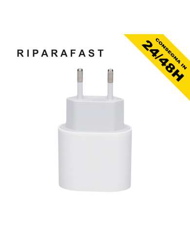 Caricabatteria 20W Type C per Apple Samsung Huawei | Riparafast SRLS