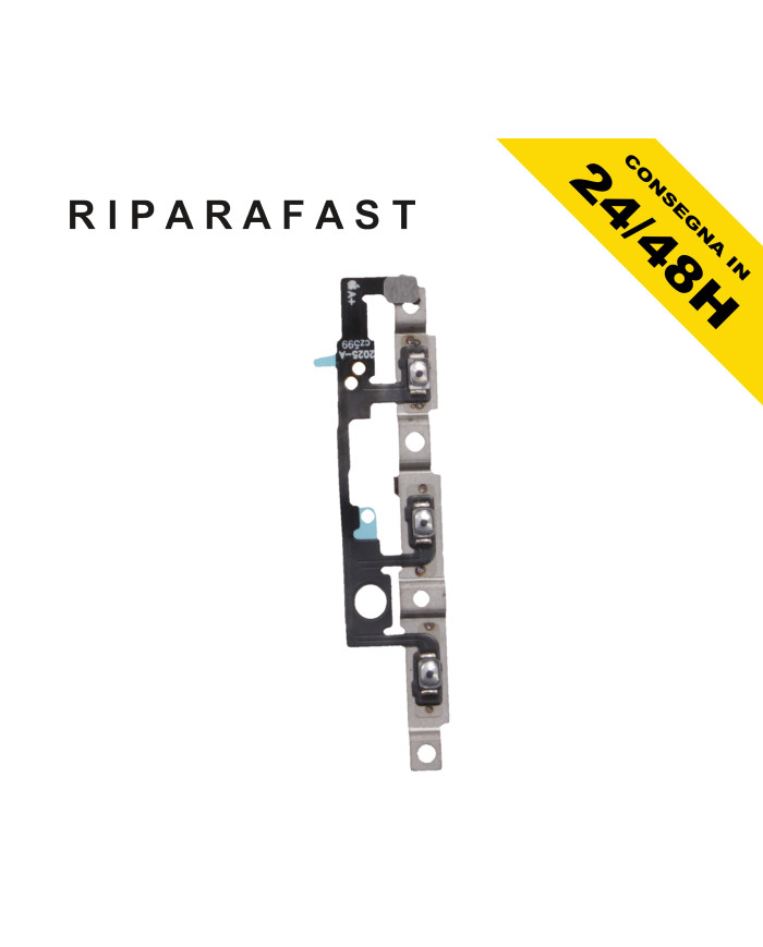 FLAT FLEX TASTI VOLUME PER APPLE IPHONE 16 TASTO SILENZIOSO MUTO VIBRAZIONE