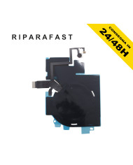 MODULO FLAT RICARICA BATTERIA WIRELESS NFC PER IPHONE 16 PLUS FLASH MICROFONO