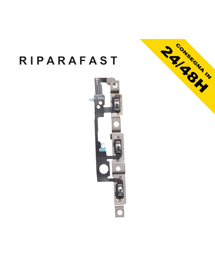 FLEX FLAT TASTI VOLUME PER APPLE IPHONE 16 PLUS MUTO TASTO SILENZIOSO VIBRAZIONE