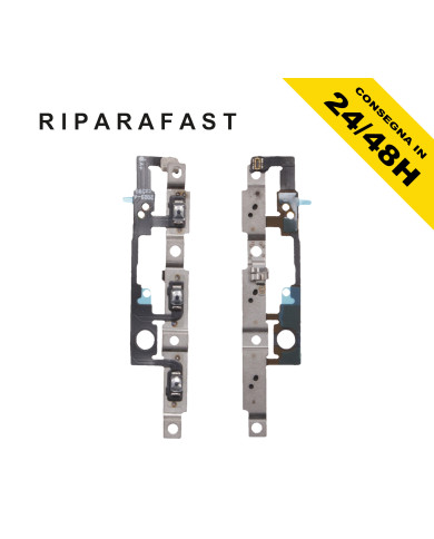 FLEX FLAT TASTI VOLUME PER APPLE IPHONE 16 PLUS MUTO TASTO SILENZIOSO VIBRAZIONE