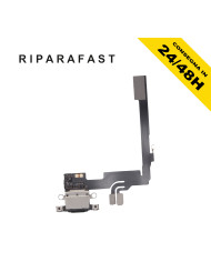 CONNETTORE RICARICA APPLE IPHONE 16 PRO MICROFONO ANTENNA DOCK CARICA NERO