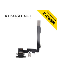 CONNETTORE RICARICA APPLE IPHONE 16 PRO MAX ANTENNA DOCK CARICA NERO MICROFONO