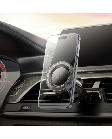 SUPPORTO MAGNETICO PER AUTO COMPATIBILE CON BOCCHETTA DI VENTILAZIONE MAGSAFE HOCO H56 NERO