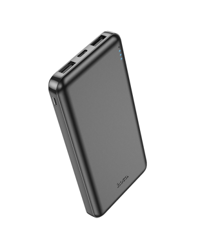 POWER BANK 10000MAH PD QC 2,1A HOCO J100 NERO