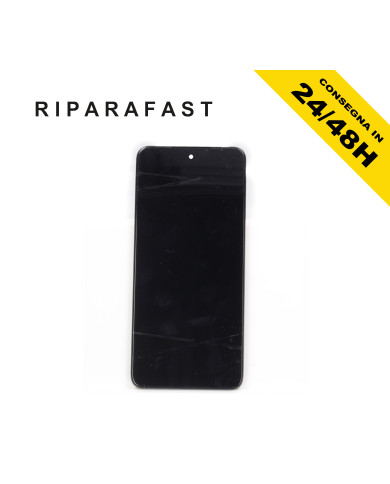 DISPLAY LCD CON FRAME PER MOTOROLA MOTO G15 XT2521 TOUCH SCREEN SCHERMO VETRO