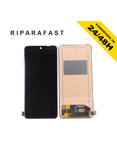LCD DISPLAY TFT PER OPPO RENO 12F CPH2637 TOUCH SCREEN VETRO SCHERMO NERO