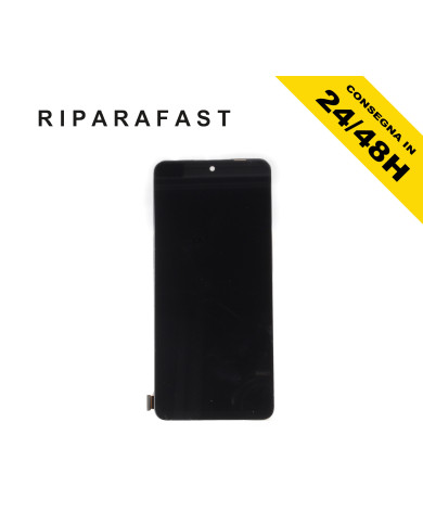 LCD DISPLAY TFT PER OPPO RENO 12F CPH2637 TOUCH SCREEN VETRO SCHERMO NERO