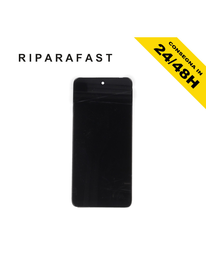 DISPLAY LCD CON FRAME PER MOTOROLA MOTO G57 XT2537TOUCH SCREEN VETRO SCHERMO