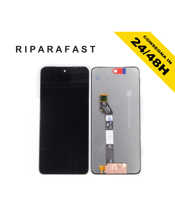 LCD DISPLAY PER MOTOROLA MOTO G56 XT2529 TOUCH SCREEN SCHERMO VETRO NERO