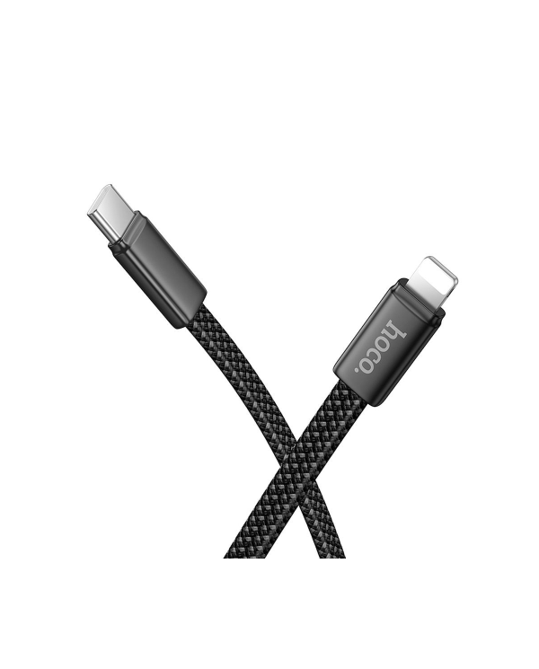 CAVO DATI LIGHTNING TO TYPE-C -1 METRO PD 30W NERO | HOCO X125