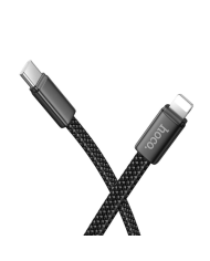 CAVO DATI LIGHTNING TO TYPE-C -1 METRO PD 30W NERO | HOCO X125