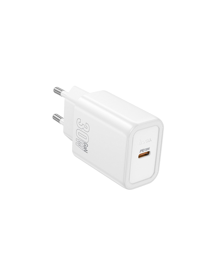 ALIMENTATORE CARICABATTERIE DI RETE TYPE-C PD QC 30W | HOCO N62 BIANCO