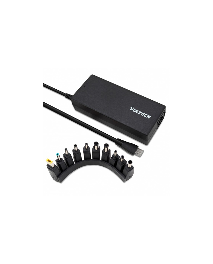 ALIMENTATORE COMPATIBILE UNIVERSALE PER NOTEBOOK VOLT AUTOMATICO 11 JACK 120W VULTECH AU-120W REV. 2.5