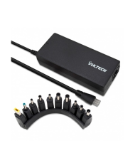 ALIMENTATORE COMPATIBILE UNIVERSALE PER NOTEBOOK VOLT AUTOMATICO 11 JACK 120W VULTECH AU-120W REV. 2.5