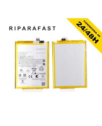 BATTERIA QF50 PER MOTOROLA MOTO G04 XT2421 5000 mAh RICAMBIO PARI ORIGINALE
