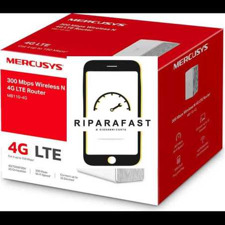 MERCUSYS ROUTER TP LINK 300 MBPS 4G LTE WIFI PORTATITILE