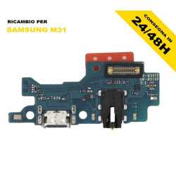 CONNETTORE DI CARICA PER SAMSUNG GALAXY M31 SM M315 F MICROFONO DOCK RICARICA TYPE-C