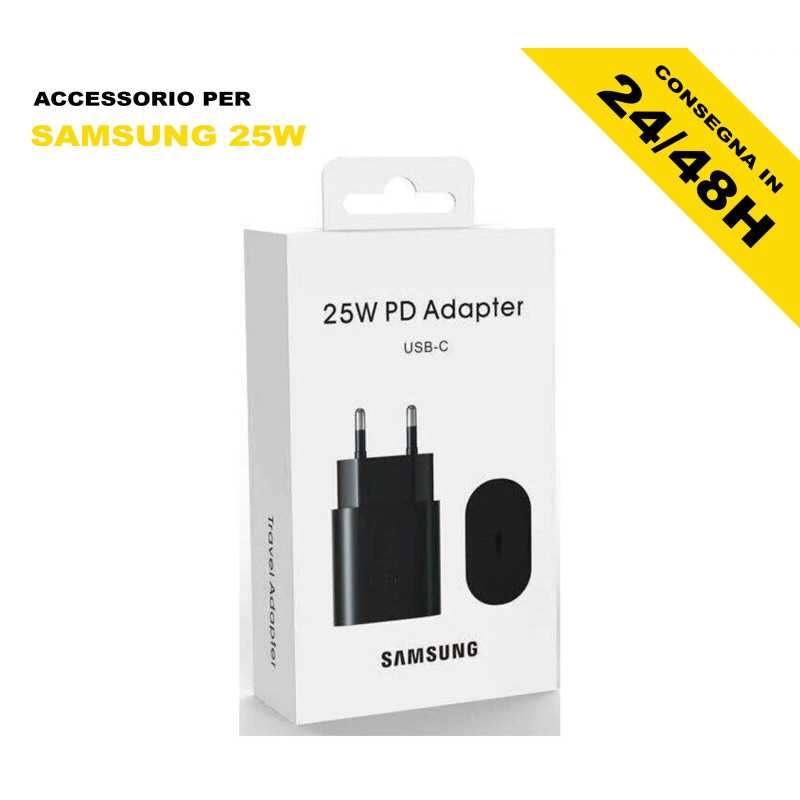 Caricabatteria Samsung Tipo C 25W Ricarica Rapida | Riparafast SRLS