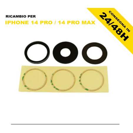 Vetrino Fotocamera iPhone 14 Pro Ricambio | Riparafast SRLS