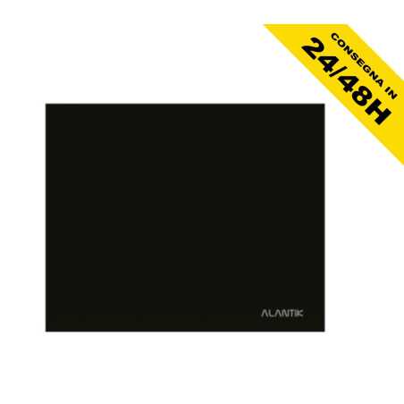 Tappetino Mousepad Alantik MP22NE Nero 22x18cm | Riparafast SRLS