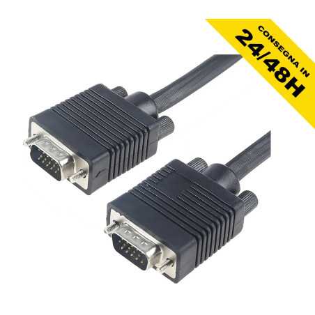 Cavo VGA Maschio 5m Alantik CBSV05 | Riparafast SRLS