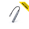 HUB SLIM USB TYPE-C 4 PORT EWENT EW 1145 | Riparafast SRLS