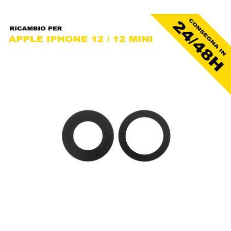 Vetrino Lente Fotocamera iPhone 12 Mini | Riparafast SRLS
