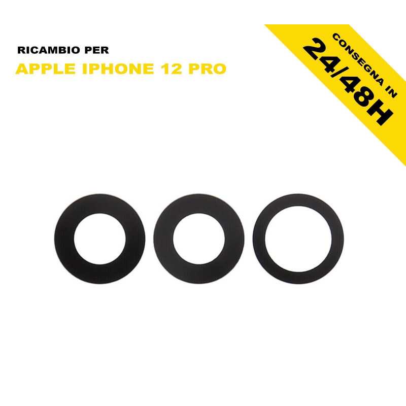 Vetrino Lente Fotocamera iPhone 12 Pro | Riparafast SRLS