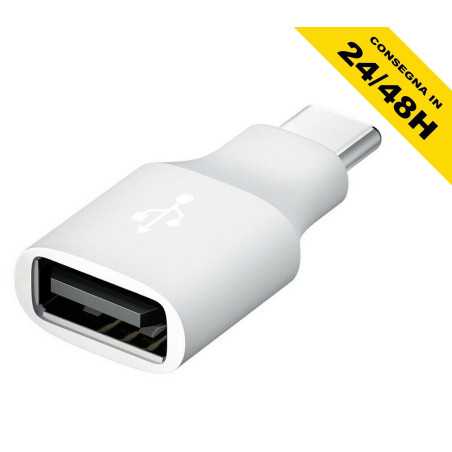 Adattatore USB OTG Type C Bianco per Dati | Riparafast SRLS