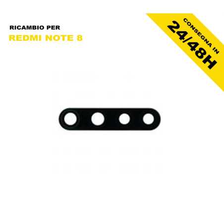 Vetrino Lente Fotocamera Xiaomi Redmi Note 8/8T | Riparafast SRLS