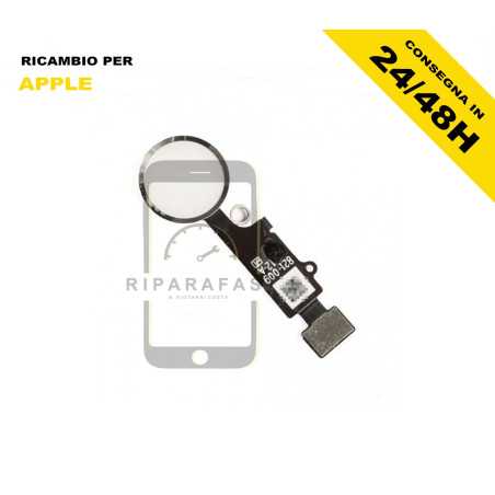 Tasto Home iPhone 7/8 Plus Silver Bianco | Riparafast SRLS