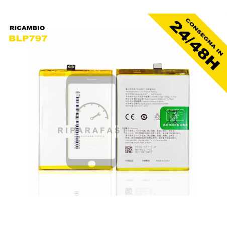 BATTERIA PILA 4040MAH OPPO PER A72 5G PDYM20 A73 CPH2161 PARI ORIGINALE BLP797
