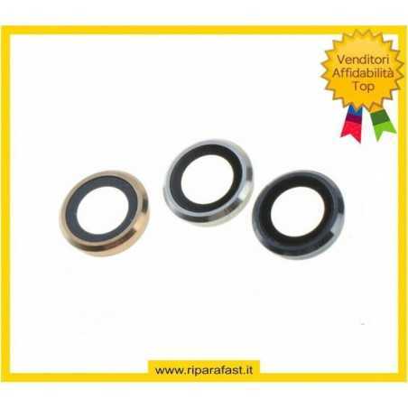 Vetrino con Anello iPhone 6s Plus Nero/Oro/Silver | Riparafast SRLS